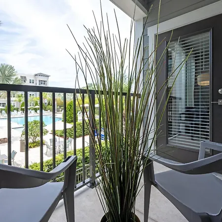 Resort Style - Pool View - Hotub - Moffitt - Pet - Mid Term Rental - Gated - Gym - Wifi - Usf - Elevators - Long Stay Tampa Exterior photo
