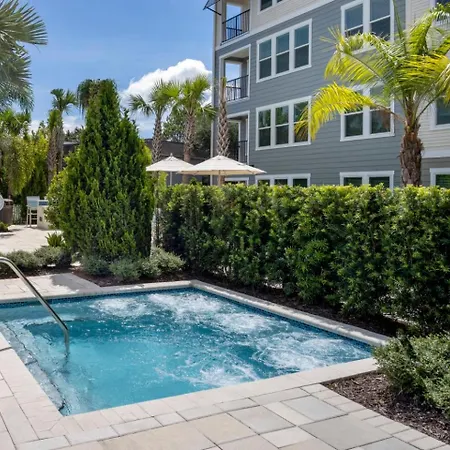 Resort Style - Pool View - Hotub - Moffitt - Pet - Mid Term Rental - Gated - Gym - Wifi - Usf - Elevators - Long Stay Tampa Exterior photo